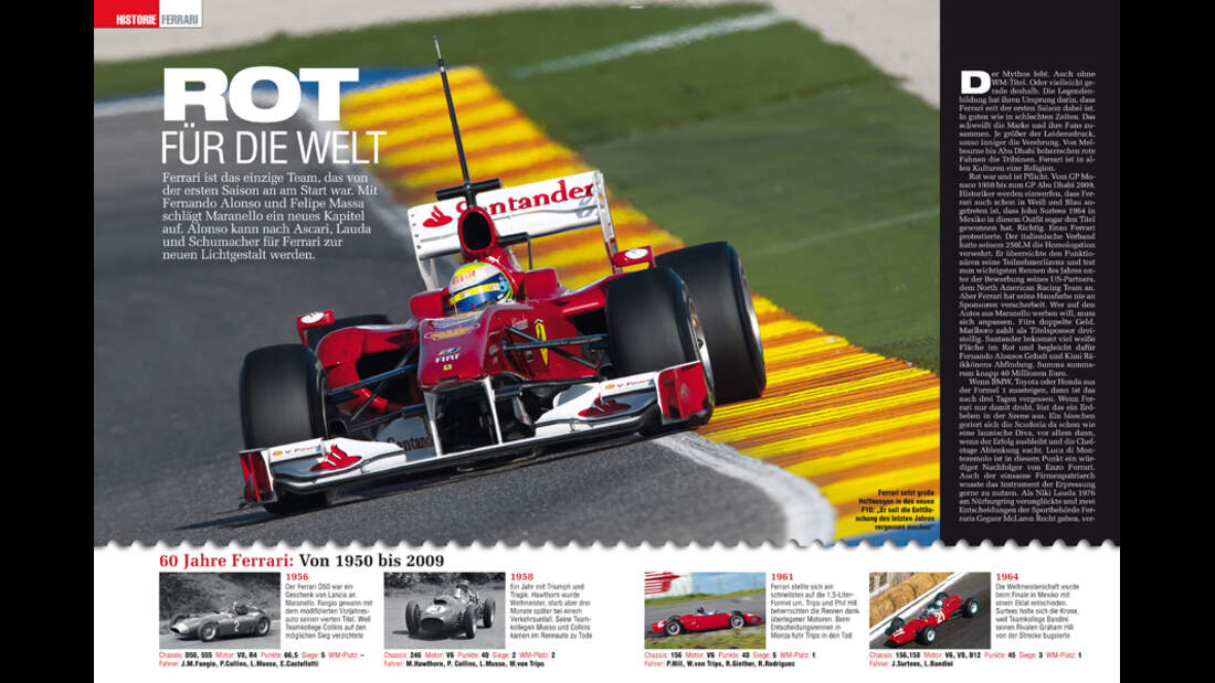 Formel 1-Spezial 2010: Das Sonderheft zur neuen Saison | AUTO MOTOR UND ...