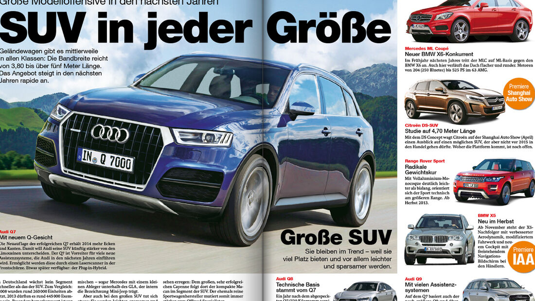 auto motor und sport Heft 06/ 2013 Inhalt