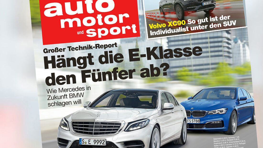 auto motor und sport, Heft 14 / 2015, Titel, Vorschau