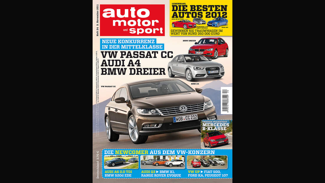 Neues Heft Das ist die Zukunft der Mittelklasse AUTO MOTOR UND SPORT