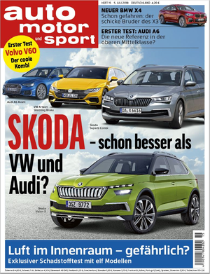 auto motor und sport Heft Titel 15/2018