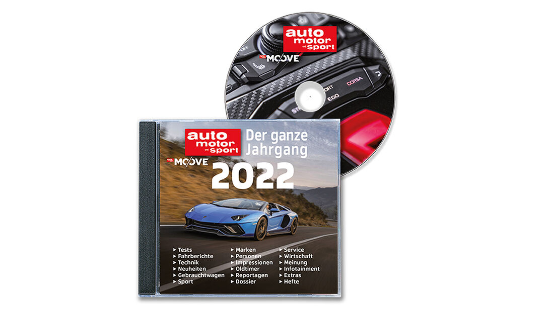 auto motor und sport Jahrgangs-CD 2022
