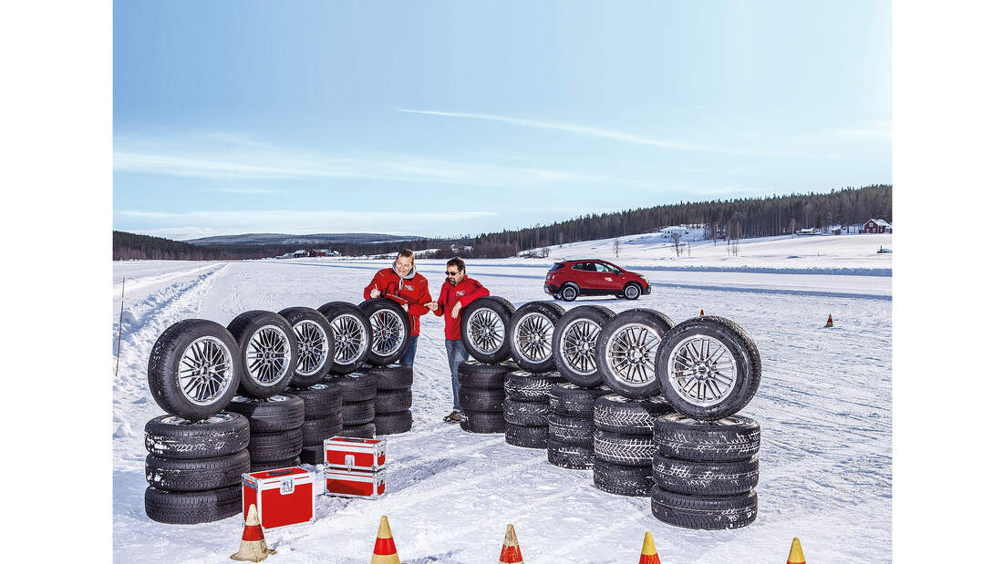 WinterreifenTest 2016 (215/60 R17) für kompakte SUV auto motor und sport