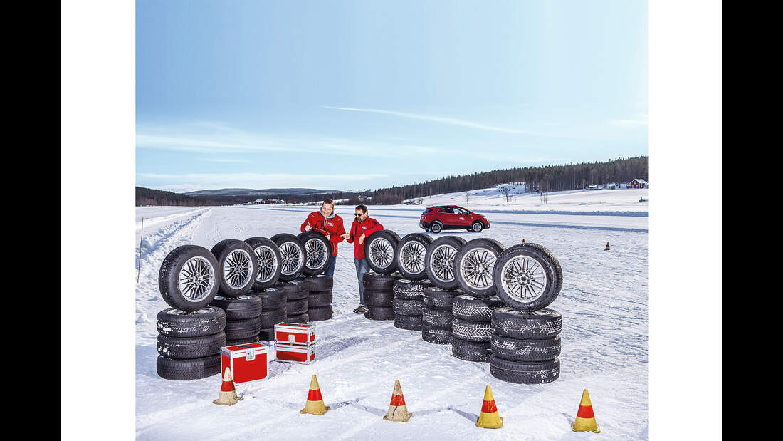 WinterreifenTest 2016 (215/60 R17) für kompakte SUV auto motor und sport