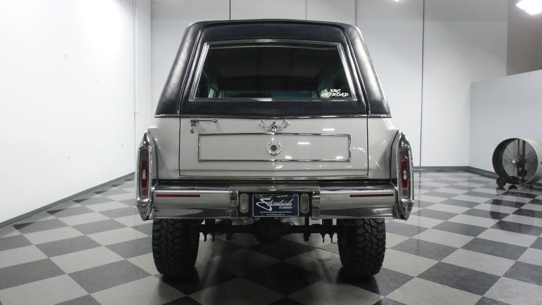 cadillac brougham hearse