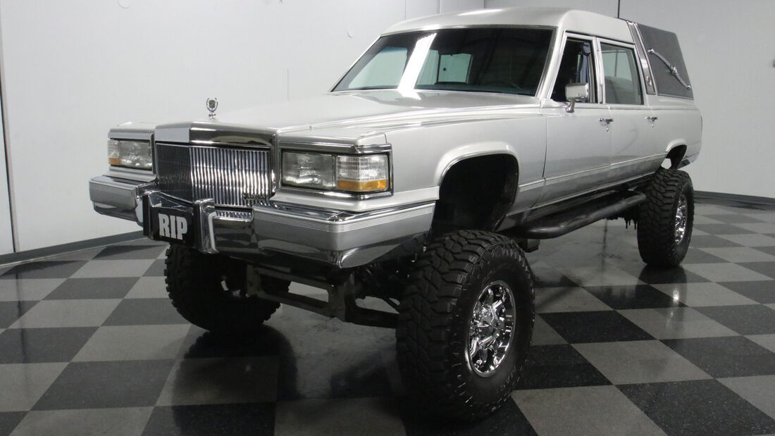 cadillac brougham hearse