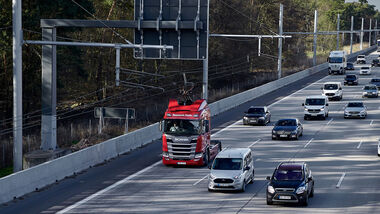 e-Highway Scania Lkw