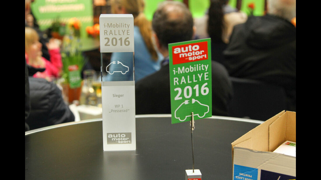 i-Mobility Rallye 2016, Siegerehrung