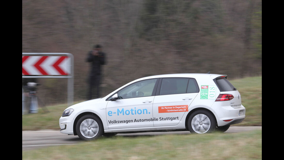 i-Mobility Rallye 2016, VW e-Golf