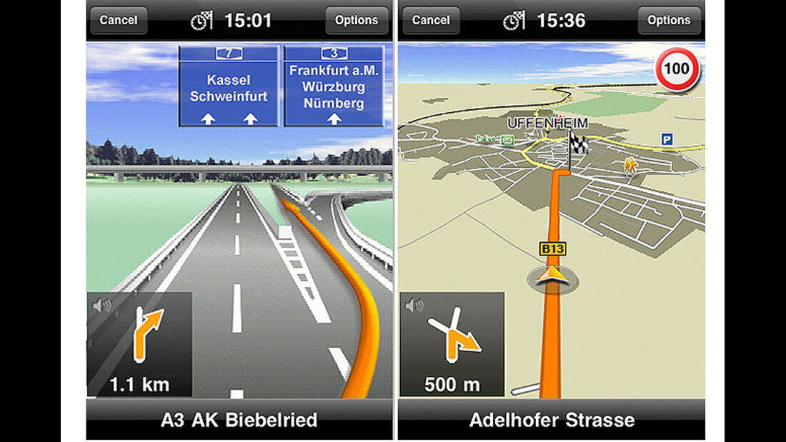iPhone Apps für Autofahrer