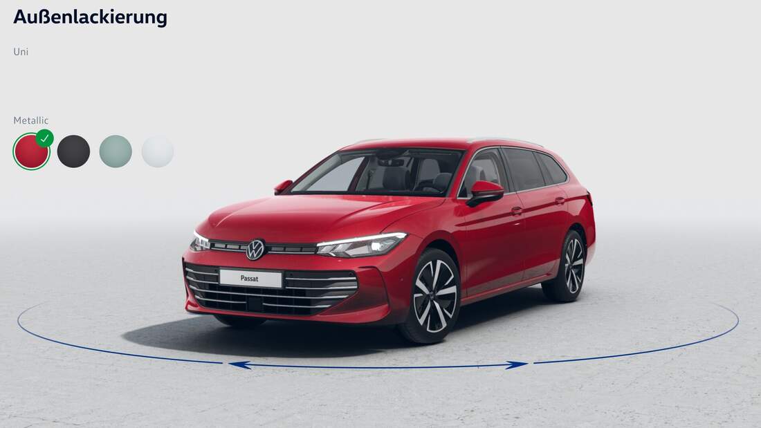 Vw Passat Konfigurieren