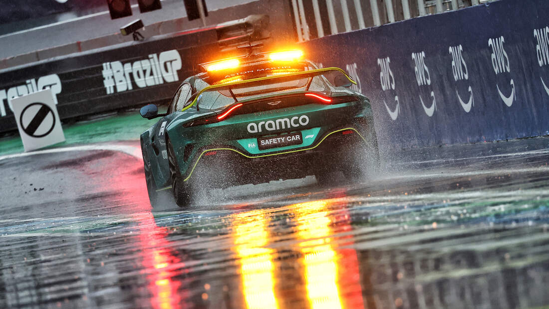 GP Brasilien 2024 Qualifikation Absage wegen Regen AUTO MOTOR UND