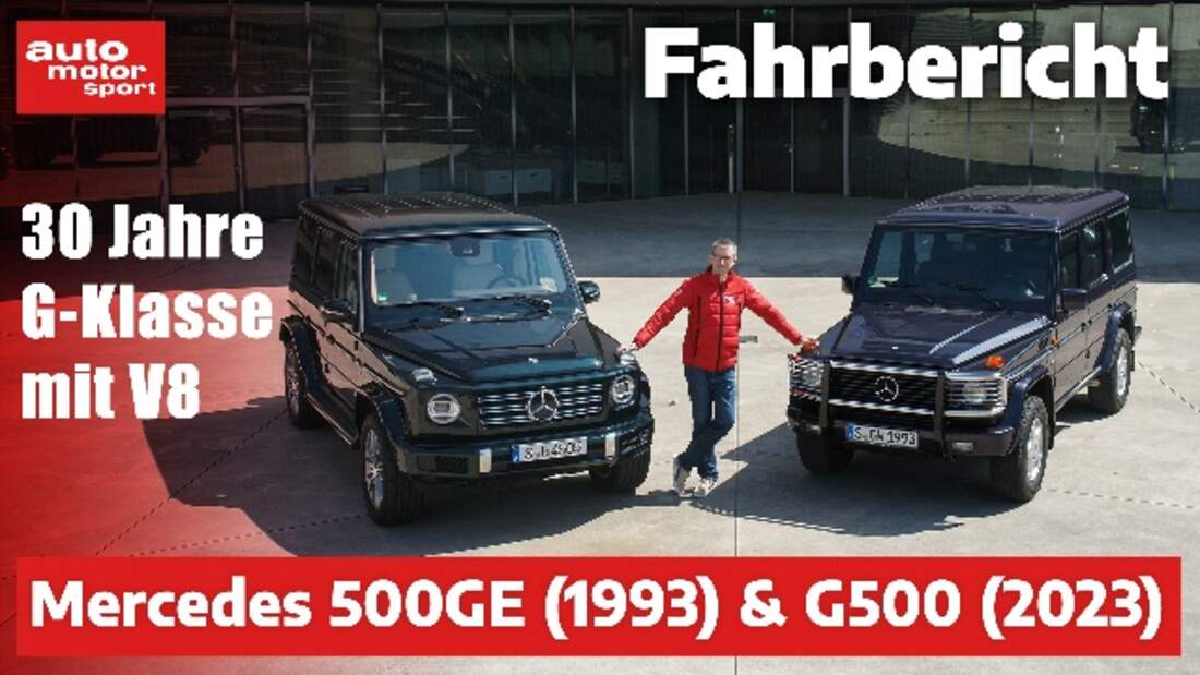 Fahrbericht Mercedes 500GE & G500 AUTO MOTOR UND SPORT