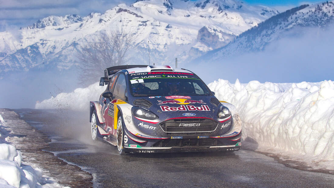 Rallye Monte Carlo 2018 Ogier siegt vor zwei Toyotas AUTO MOTOR UND