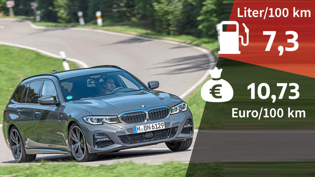 Kosten und Realverbrauch: BMW 330d Touring xDrive M Sport | AUTO MOTOR ...