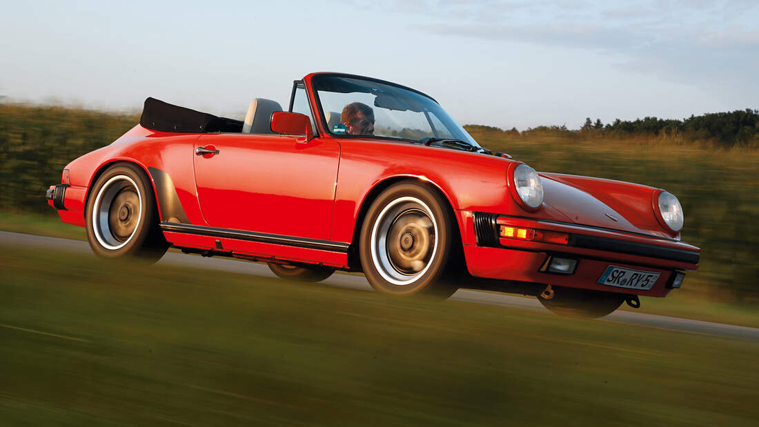 911 Cabrio: Der offene 11er zeigt die Reife des späten G-Modells | AUTO ...