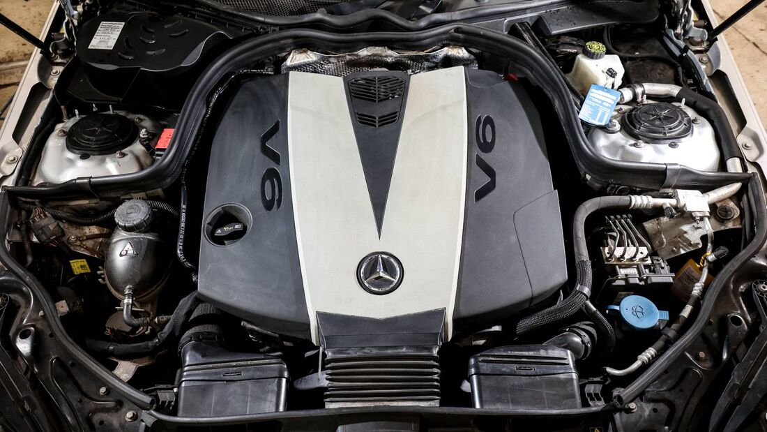 Mercedes E W211 Druckluftleitung Luftfederung Kompressor zum Ventil A