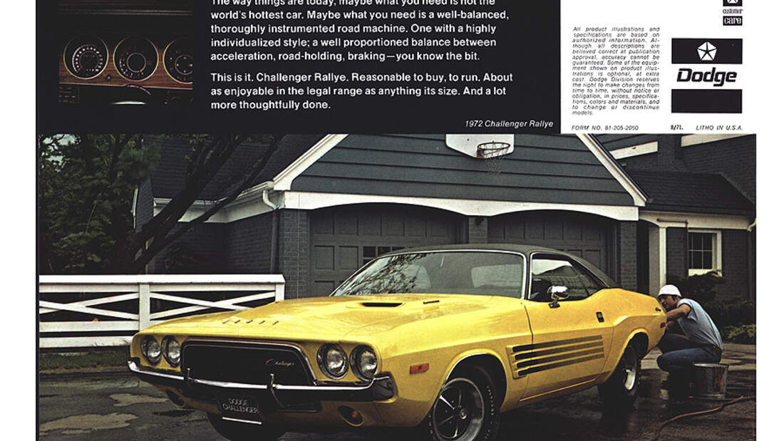 Dodge ChallengerHistorie Die USMuscle CarLegende wird 40 auto