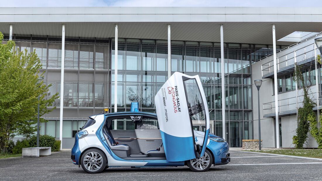 Renault Zoe als Robo-Taxi