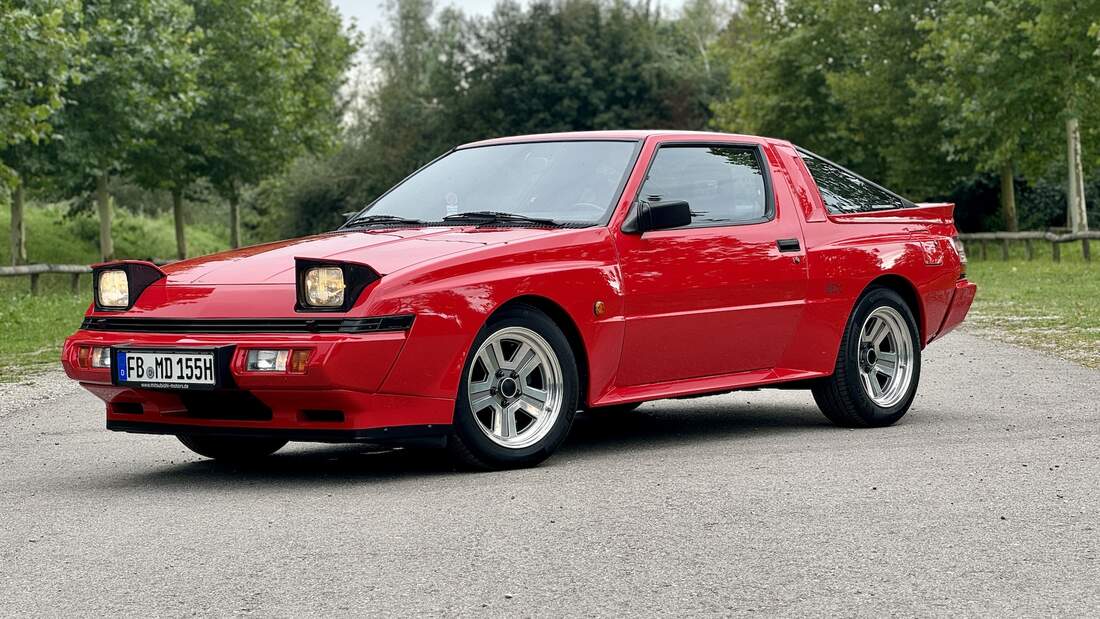 Mitsubishi-Starion-1990-XXL-Turbo-Vierzylinder-im-Wide-Body-Kleid