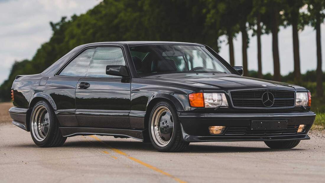 Mercedes-Benz-560-SEC-AMG-6-0-Widebody-1989-Knackt-dieses-Breitbau-Coup-die-halbe-Million-