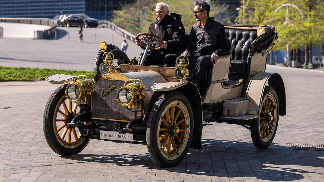 Simplex Spring Motor So startet und fährt ein Mercedes Simplex von 1904 | AUTO MOTOR UND SPORT