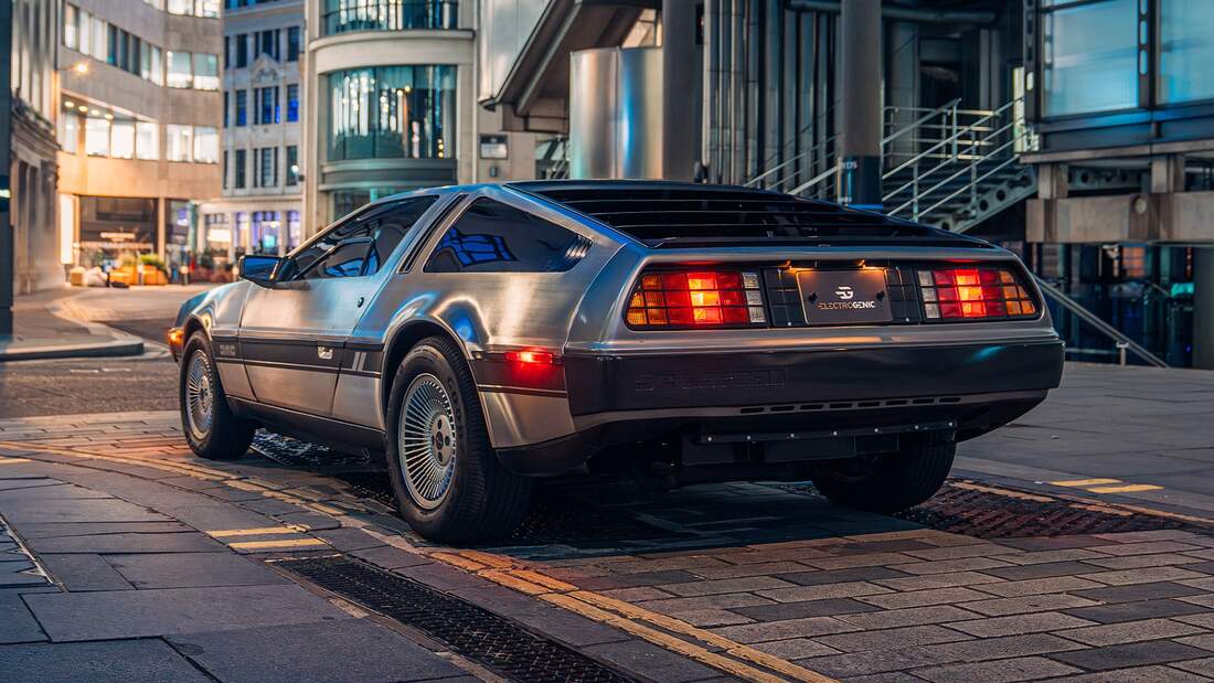 Im Video Elektrischer DeLorean DMC12 von Electrogenic AUTO MOTOR