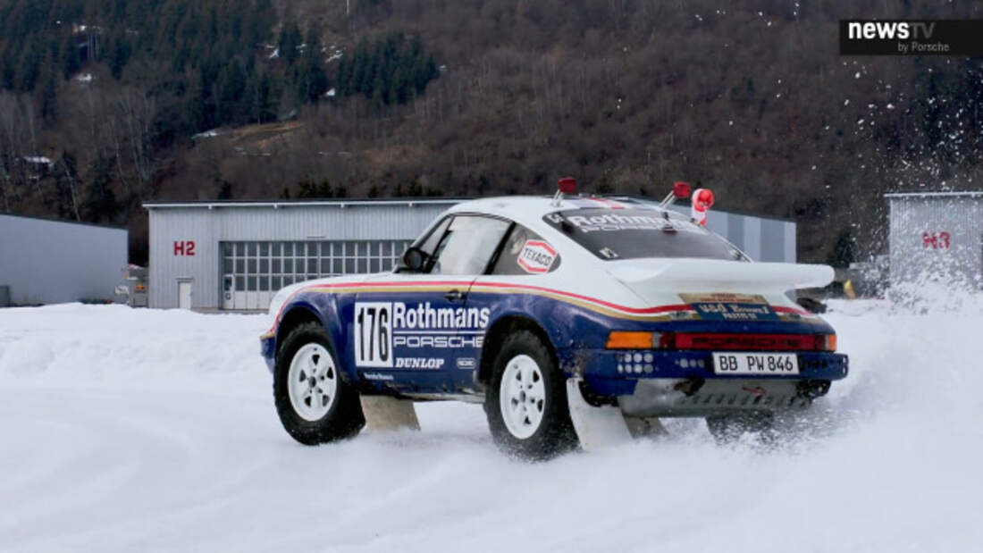 Porsche 911 4x4 Paris-Dakar | Walter Röhrl testet Rallye-Legende | AUTO ...