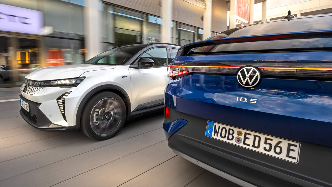 Renault-Scenic-E-Tech-220-VW-ID-5-Pro-im-Test-F-hrt-der-Scenic-mit-neuer-Form-zum-Testsieg-