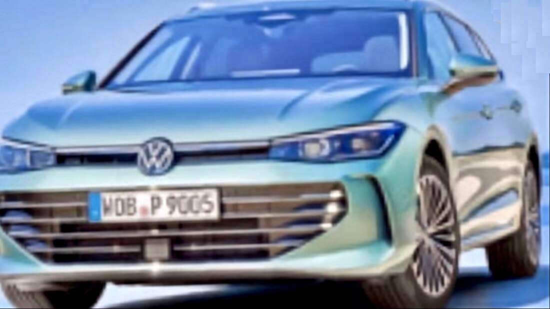 Neuer VW Passat (2023): Erstes Foto vom neuen Kombi geleakt