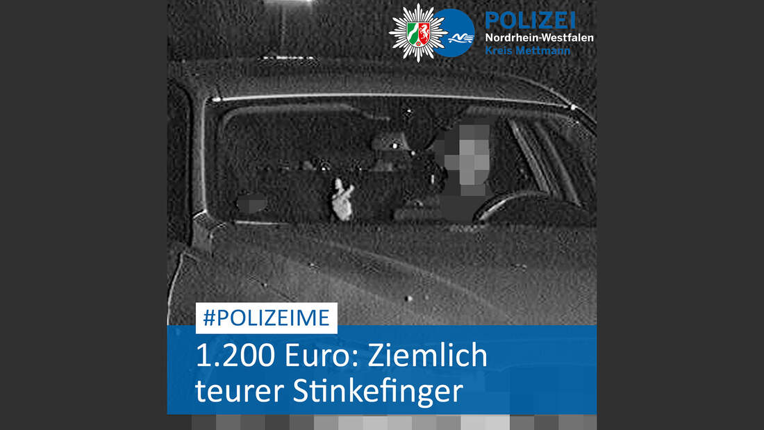 Mein Sohn Wurde Mit Meinem Auto Geblitzt Mit Stinkefinger geblitzt: Autofahrer müssen kräftig zahlen | AUTO