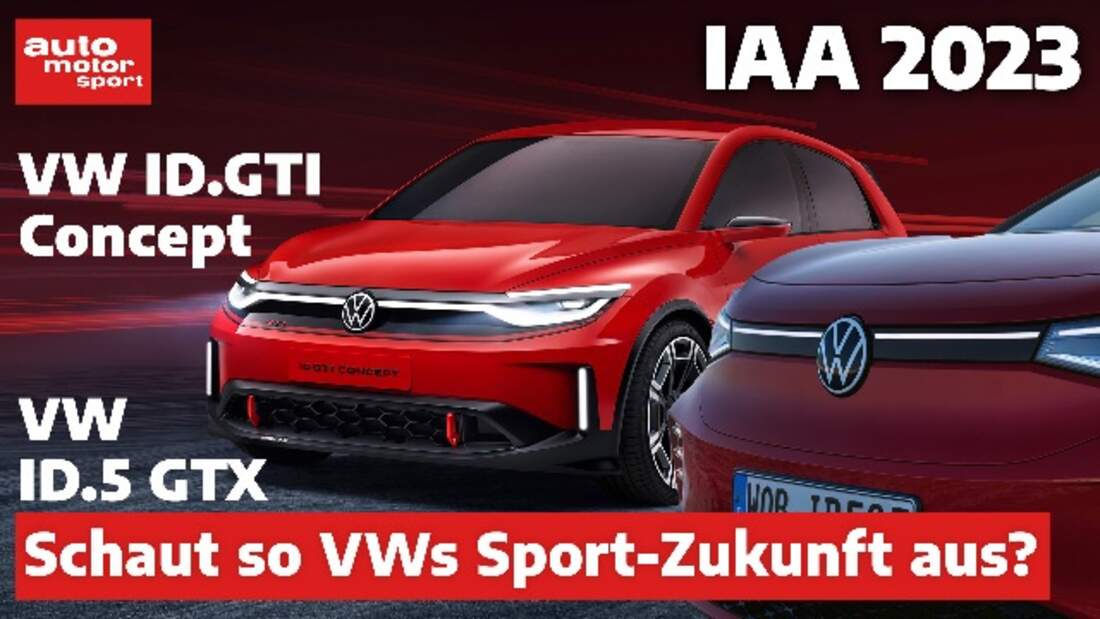 Vw Id Gtx Und Id Gti Concept Erste Sichtung Der Elektro Sportler