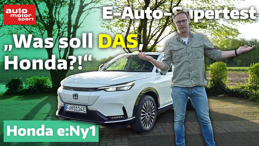 Honda ElektroSUV eNY1 im Test Raumangebot vs. Verbrauch AUTO MOTOR