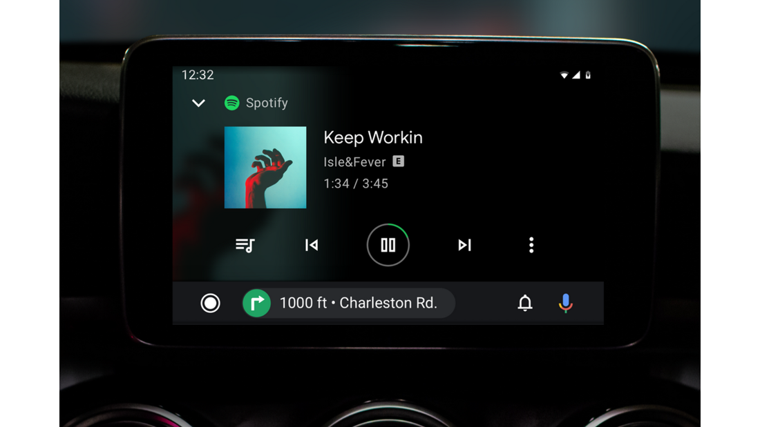 Android Auto Update 2019: Neue Menüführung und Dark Mode ...