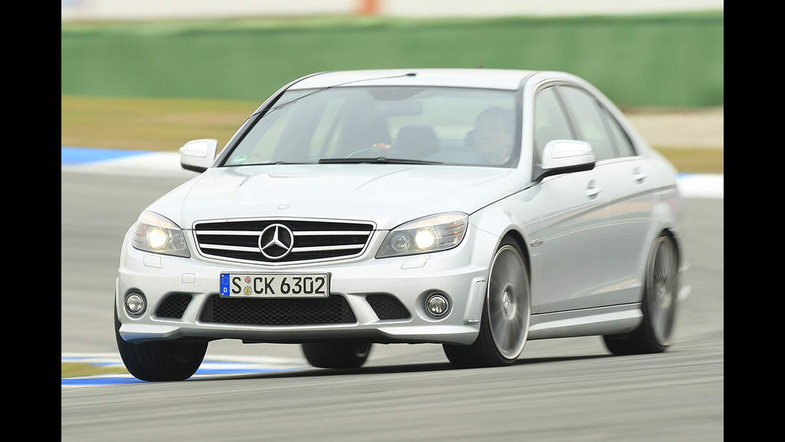Mercedes C 63 AMG im Supertest V8Sportler für den Alltag AUTO MOTOR
