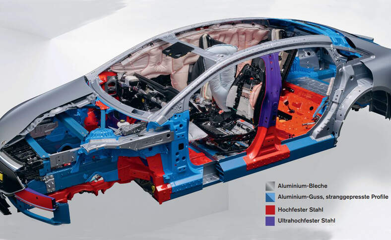 Auto Karosserie Aufbau