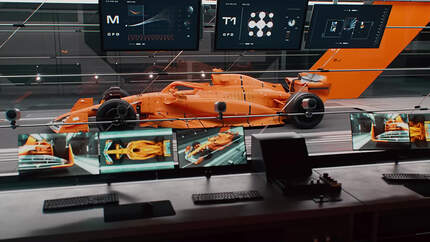 McLaren - Túnel de Vento F1 - 2023