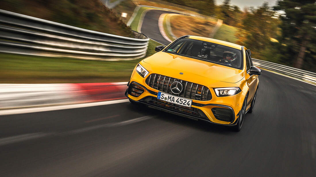Mercedes-AMG A 45 S 4Matic+ im Supertest (Technische Daten)