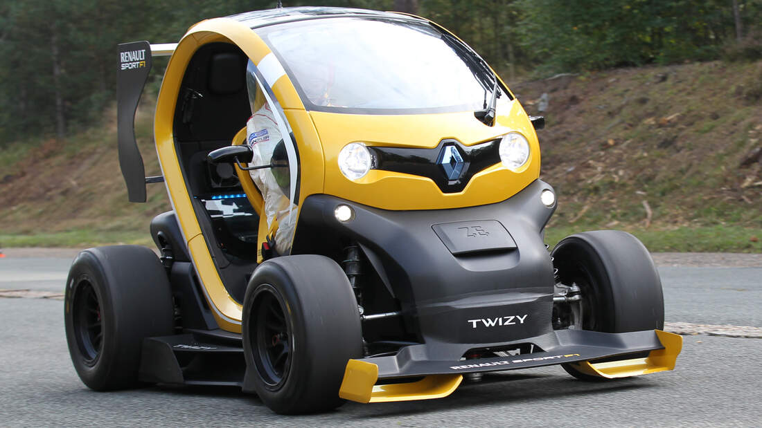 Renault Twizy Sport F1 Concept Car im Fahrbericht Elektroauto auf Speed AUTO MOTOR UND SPORT
