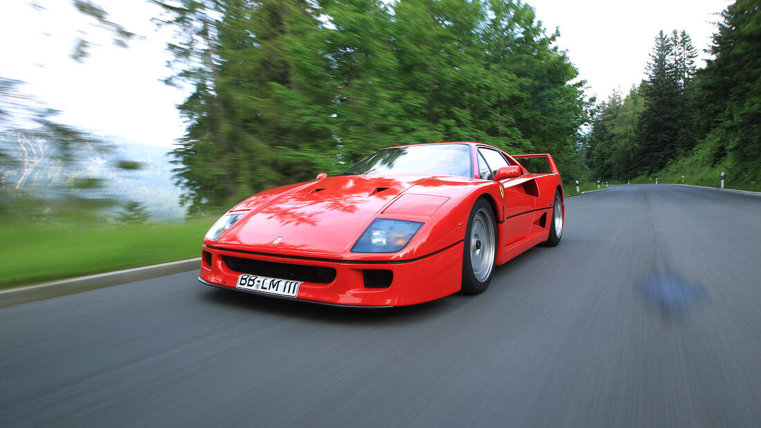 Driving a Ferrari F40: How to keep a firm grip on the F40
