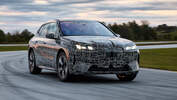 BMW iX Facelift 2025, Prototyp