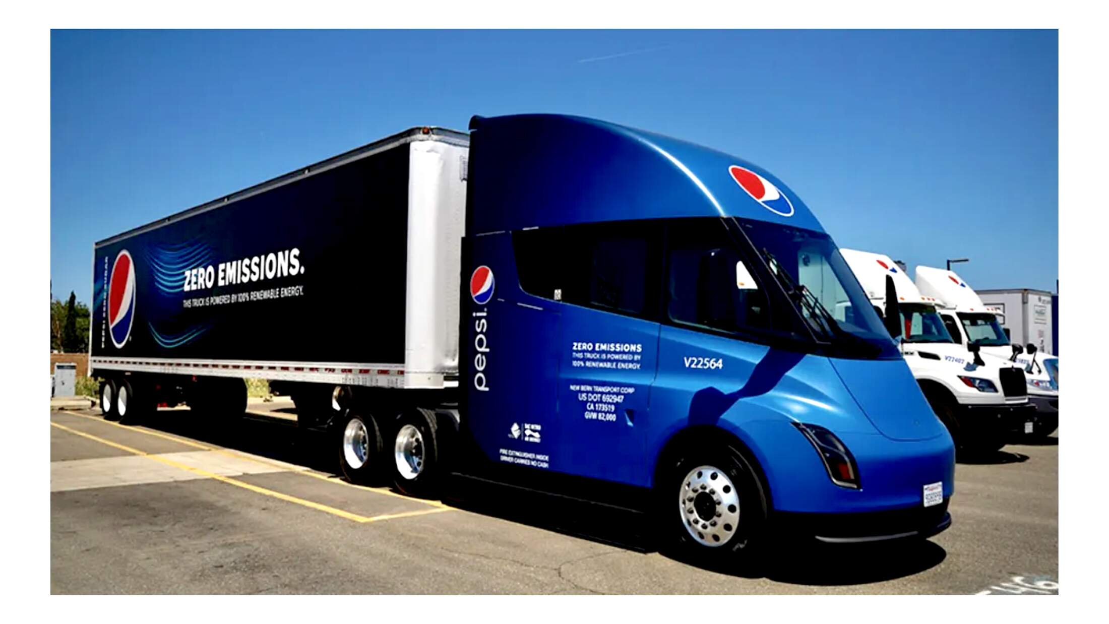 Tesla Lkw Semi Truck 1.731 Kilometer an einem Tag AUTO MOTOR UND SPORT