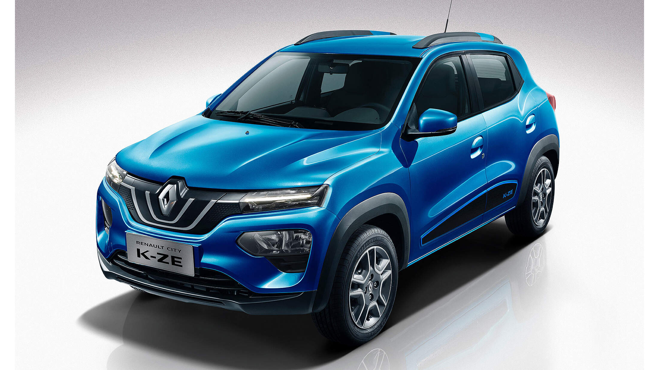 Renault kwid electric blue discount