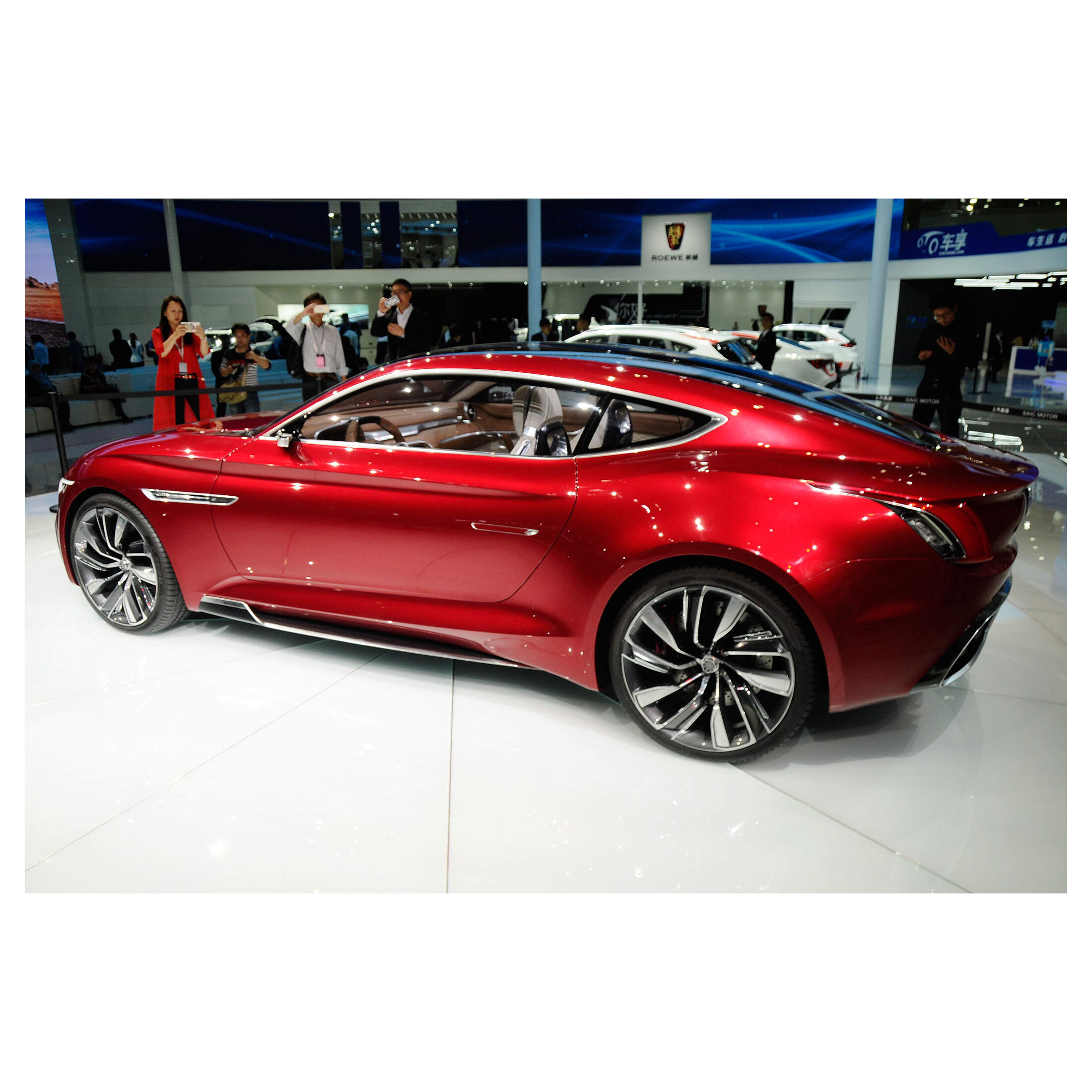 MG E Motion Supercar Concept MG zeigt Elektrosportwagen AUTO MOTOR UND SPORT