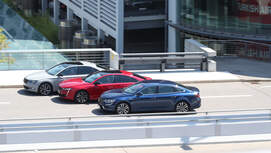 Peugeot 508 Puretech 225, Renault Talisman Tce 200, Skoda Superb 2.0 TSI, Exterieur