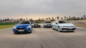 VW Golf, Audi A3, Cupra Leon, BMW 120
