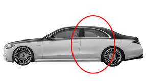 Mercedes S-Klasse Coupe AMG Maybach Patentanmeldung