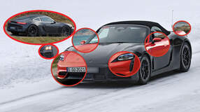 Erlkönig Porsche 718 Boxster und Cayman