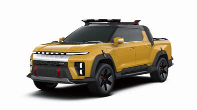 KGM 0100 BEV Elektro Pick-up Konzeptstudie Concept Car