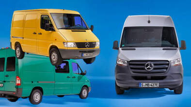 02/2025 Mercedes Sprinter Geburtstag 3 Generationen